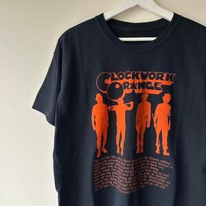 Vintage 00s A Clockwork Orange Movie Promo Print Shirt